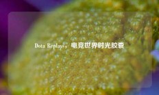 Dota Replays，电竞世界时光胶囊
