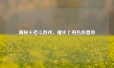 海贼王格斗游戏，指尖上的热血冒险