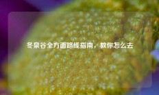 冬泉谷全方面路线指南，教你怎么去
