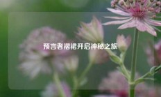 预言者褶裙开启神秘之旅