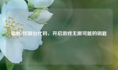 辐射4控制台代码，开启游戏无限可能的钥匙