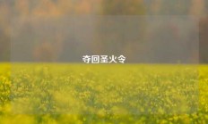 夺回圣火令