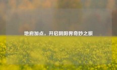 地府加点，开启阴阳界奇妙之旅