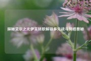 探秘艾尔之光伊芙转职解锁多元战斗风格奥秘