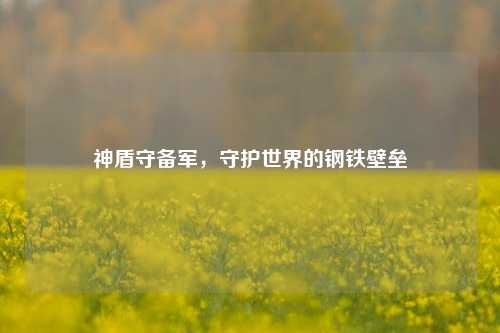 神盾守备军，守护世界的钢铁壁垒