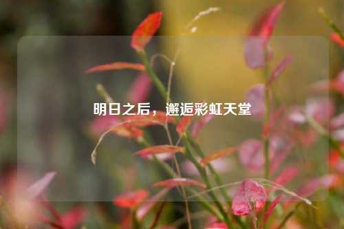 明日之后，邂逅彩虹天堂